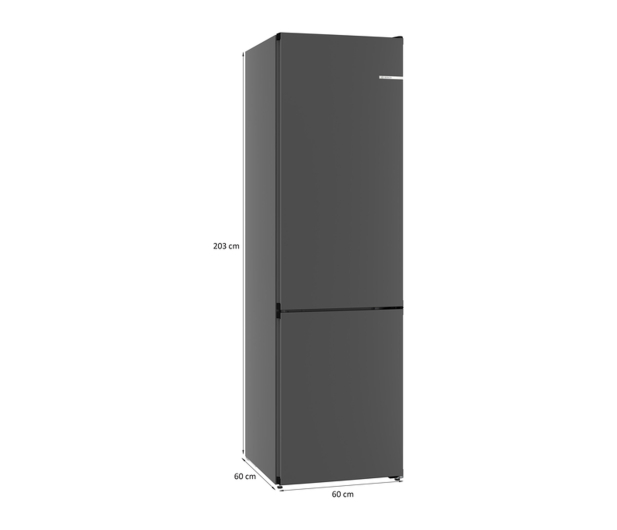 Lodówka Bosch KGN39OCAF PerfectFit No Frost 203cm Ciemny Inox Klasa A 29dB 363L - 1343494 - zdjęcie 5